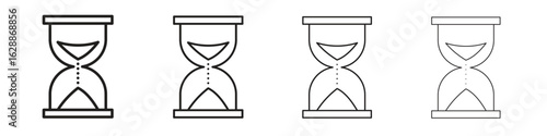 Hourglass icon design. Modern line. EPS10