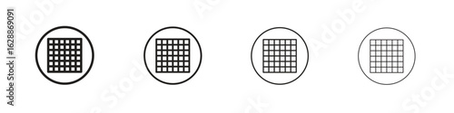 Grid icon design. Modern line. EPS10