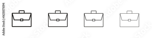 Briefcase icon design. Modern line. EPS10