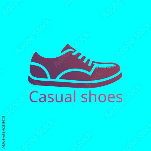 sport shoes vector illustration