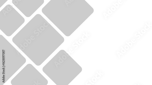 Abstract photo collage template with diamond layout can be used for modern portfolio or gallery