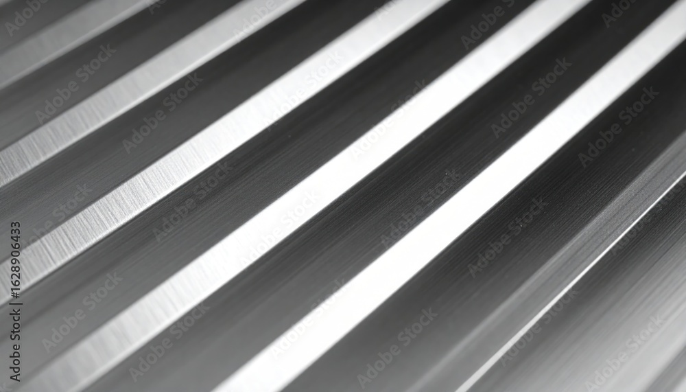 Obraz premium Abstract Metallic Striped Pattern Background