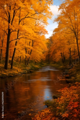 autumn in the forest