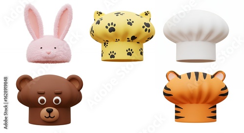 Cute animal shaped bottle caps