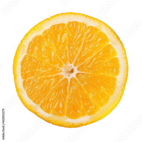 Close-up citrus slice, vibrant orange (1)