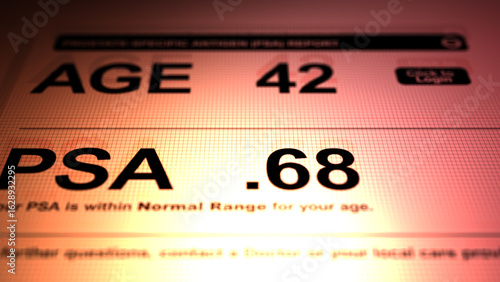 A PSA Test indicates Normal Values for a 42 Year Old Ominous Version