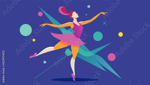 A dancer glides across the floor their movements fluid and expressive as the dissociative effects of ketamine therapy elevate their artistry..