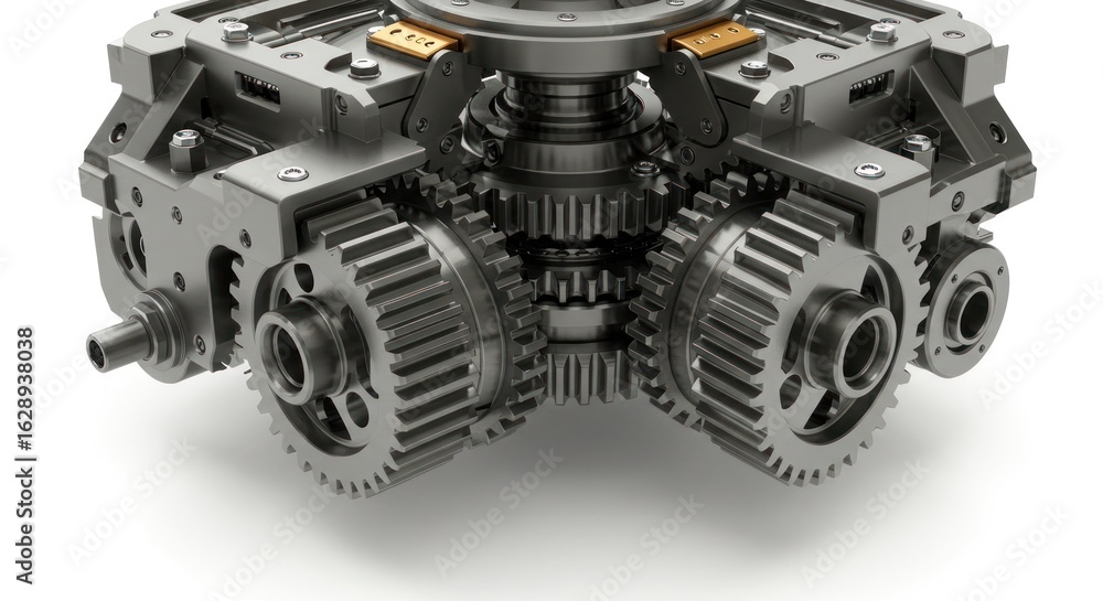 Fototapeta premium Complex Gear System