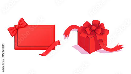 gift box with ribbon
