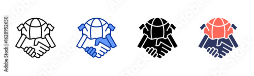 Diplomacy icon sheet multiple style collection