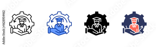 Loyalty icon sheet multiple style collection