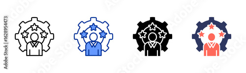 Experience icon sheet multiple style collection