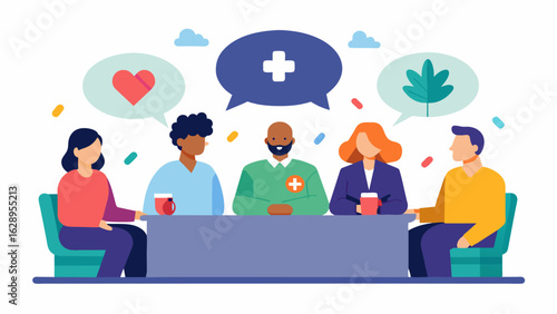 A community event featuring a panel of mental health professionals discussing the benefits and safety of integrating ketamine therapy with other forms.