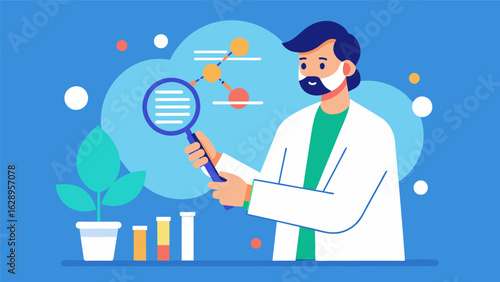 A clinician analyzing a patients genetic makeup to determine if they have a gene variant that could affect their response to ketamine exemplifying the.