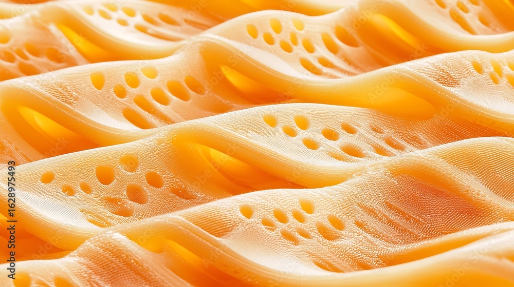 Fototapeta premium Cheese slices detailed closeup