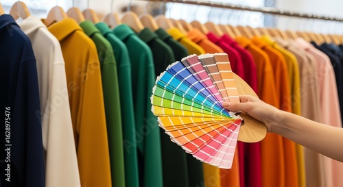Clothing colors palette fashion selection