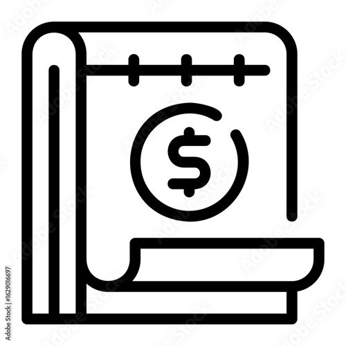 installment plan line icon