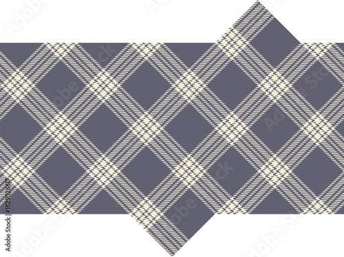 Vector checkered pattern or plaid pattern . Tartan, textured seamless twill for flannel shirts, duvet covers, other autumn winter textile mills. Vector Format