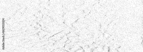 Abstract sandy grain texture. Stippled grit noise background. Distressed dust particle overlay. Grunge dotted stone backdrop. Sand specks, speckles, granules wallpaper. Vector dot work grit texture