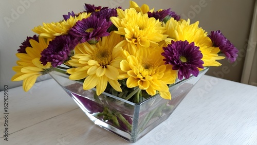 Wallpaper Mural bouquet of yellow tulips Torontodigital.ca