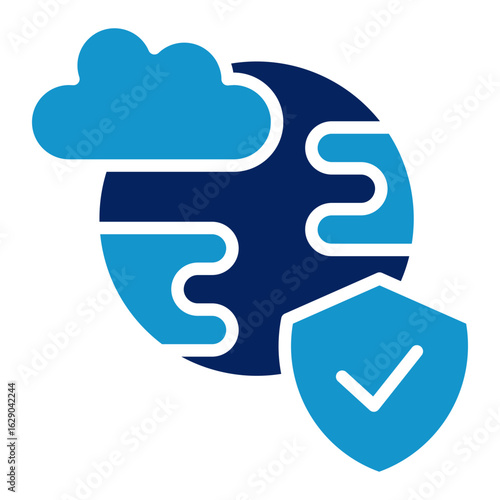 Climate Action Icon Element For Design