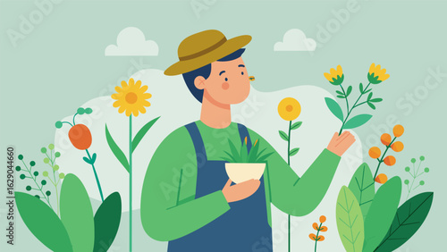 A gardener passionately explains the importance of growing herbs like chamomile yarrow and lemon verbena for their soothing and antiinflammatory.