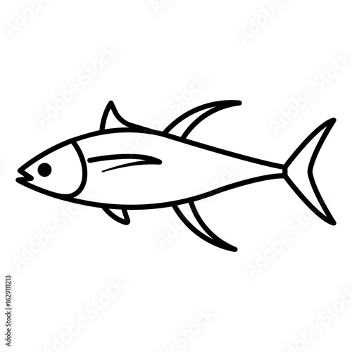 fish logo design vector illustration