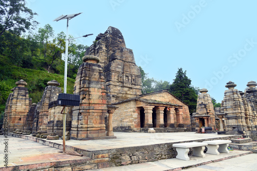 Photography Ancient Katarmal Sun Temple in Almora, Uttarakhand, India