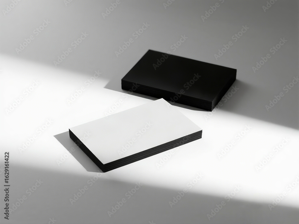 Obraz premium Front and Back Business Cards