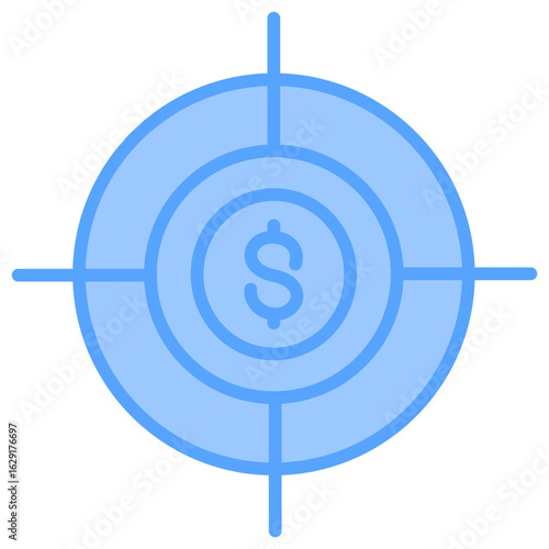Target Blue Icon