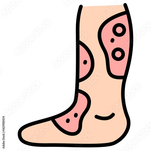 Dermatitis Diagnosis Icon