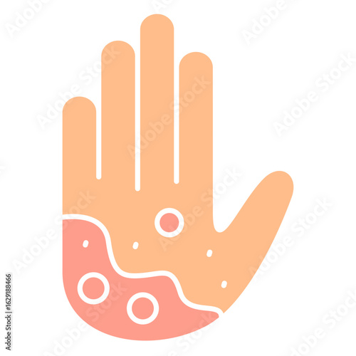 Inflamed Skin Icon