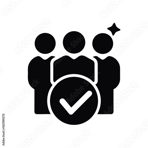 Vector line icon for capable. able illustration sign. adept symbol. adequate logo.
