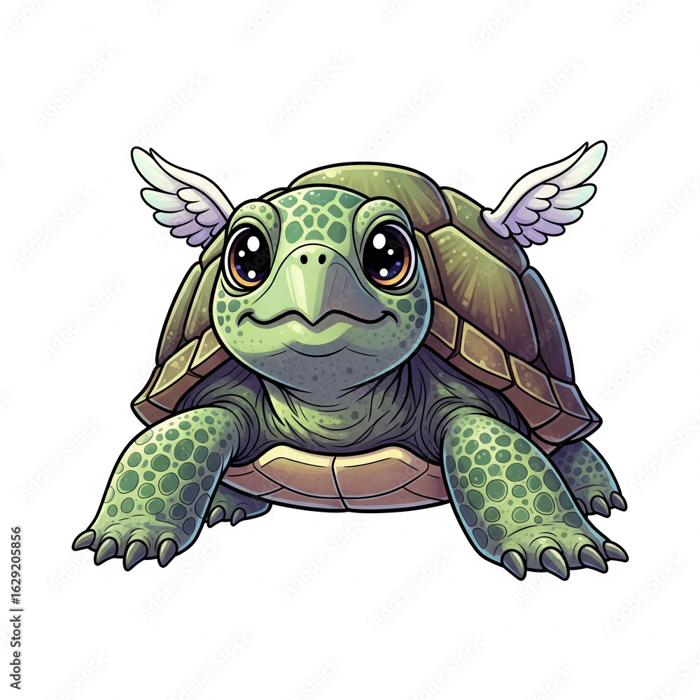 Fototapeta premium funny turtle cartoon