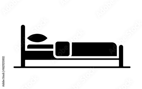 Black Rectangle Background solid dark