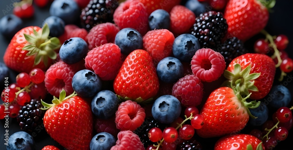 Fototapeta premium berries for background