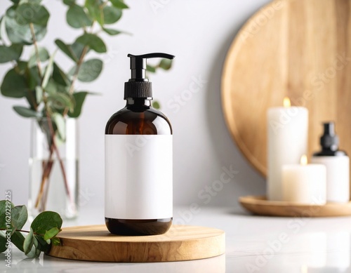 Pump Bottle　MOCK UP