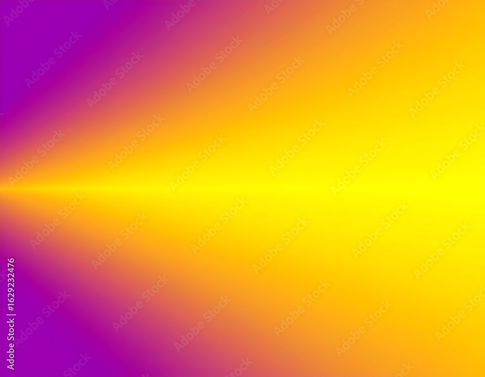 Obraz premium Abstract gradient background with vibrant purple and yellow hues, radiating from a central point