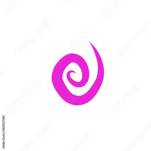 spiral vector element shape