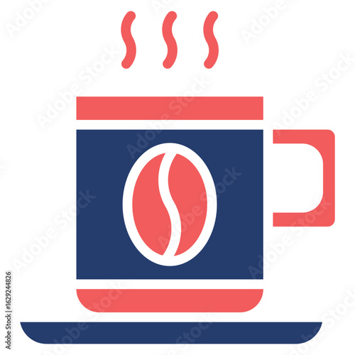 Coffee Mug solid color icon