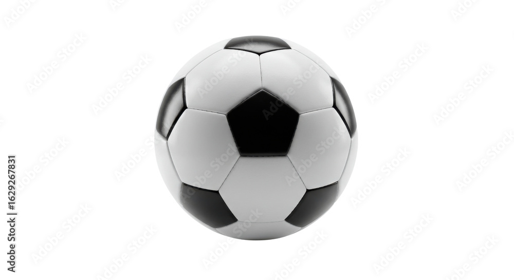 Obraz premium Soccer ball for sports and recreation isolated PNG with Transparent Background