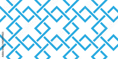 seamless pattern with blue stripes square fabric textile cloth line texture background.