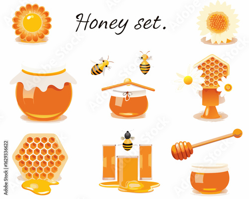 set of honey