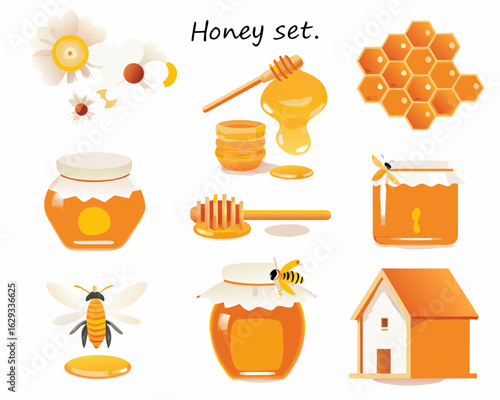 honey and honeycomb