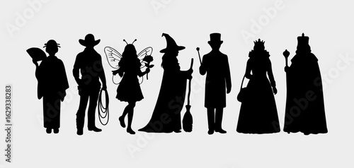 Spooky Costume Parade With Halloween Night of Characters