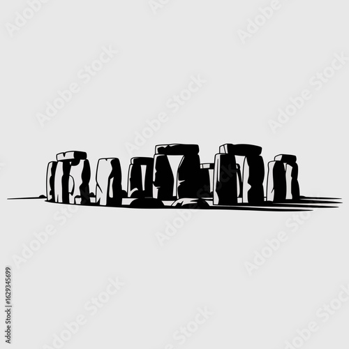Keywords:
stonehenge, icon, silhouette, monument, ancient, stones, historic, heritage, landmark, megalith, england, structure, prehistoric, architecture, culture, archaeology, vector, black, outline, 