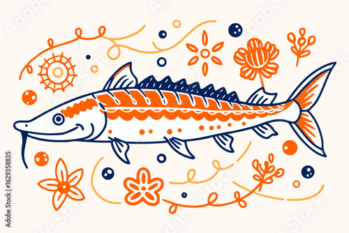 illustration of fish