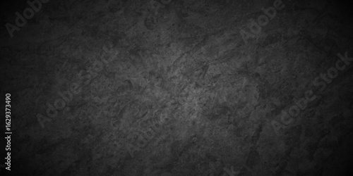 Concrete grunge wall structure smooth pain blackboard and chalkboard studio limestone parchment dark texture background.	
