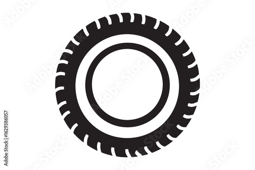 portrait of a various tyres, close up, in a studio
