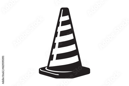 Traffic Cone icon vector illustration